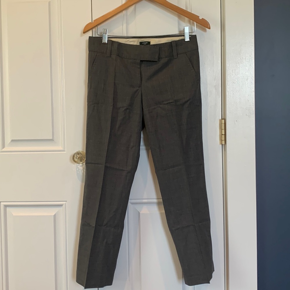 J.Crew Gray trouser pants